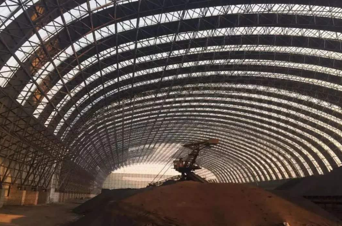 云浮概述原料场封闭技术的特点和类型